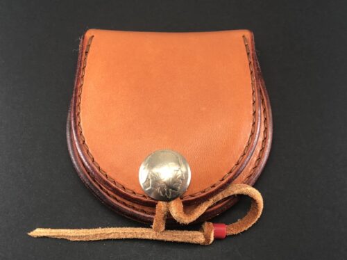 丸型小銭入れ (赤茶) 小銭入れ - MONTE-CARLO 原宿｜goro'sゴローズ