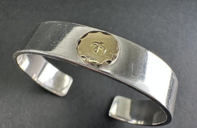ゴローズ　金メタル付き顔ブレス　Mサイズ　引き出し ゴローズ完全ガイド_27_ブレスレット｜ゴローズ通販のRINKAN