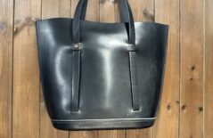 K18付きトートバッグ (黒) バッグ - MONTE-CARLO 原宿｜goro'sゴローズ