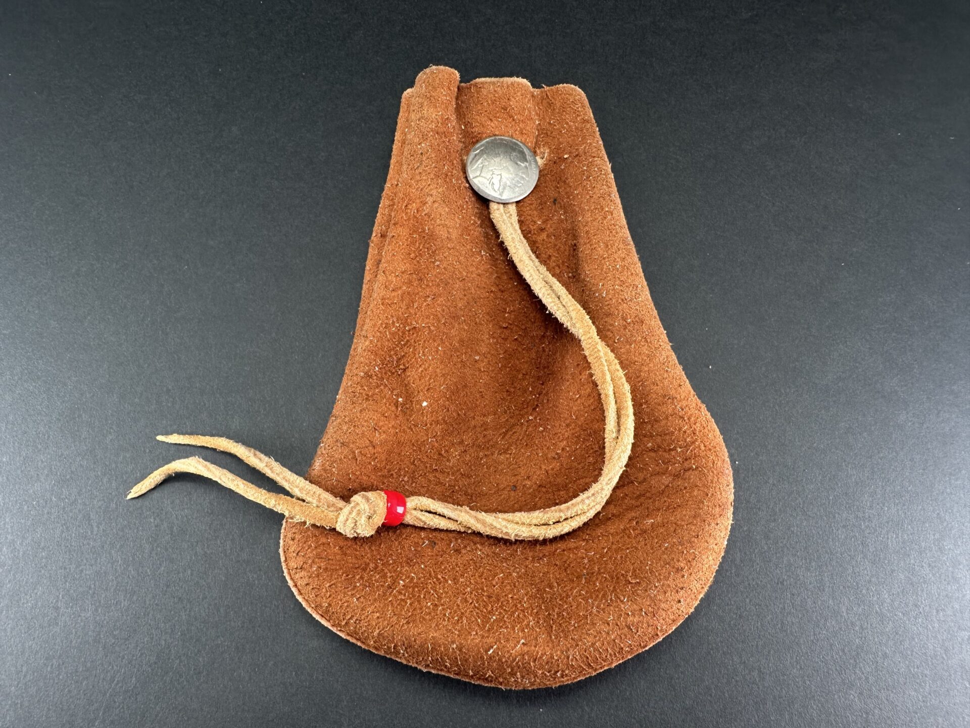 巾着ポーチ L (赤茶) 巾着バッグ・ポーチ - MONTE-CARLO 原宿｜goro's